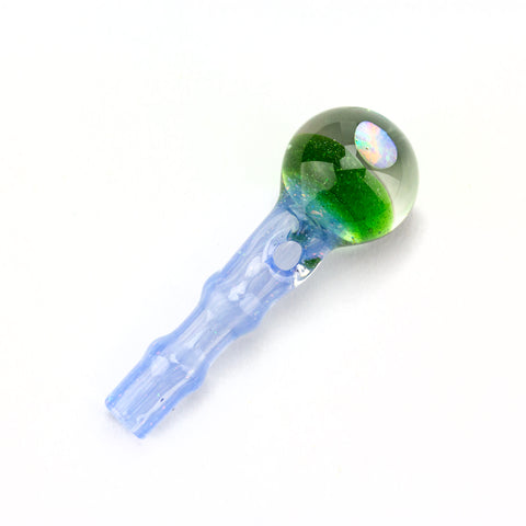 Blue & Green Stardust 3DXL Crushed Opal Joystick Cap #CAP144