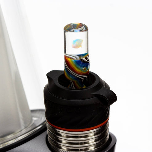 Dark Matter Dark Matter | Rainbow WigWag 3DXL Opal Joystick Cap Vaporizer Accessories | Planet Caravan