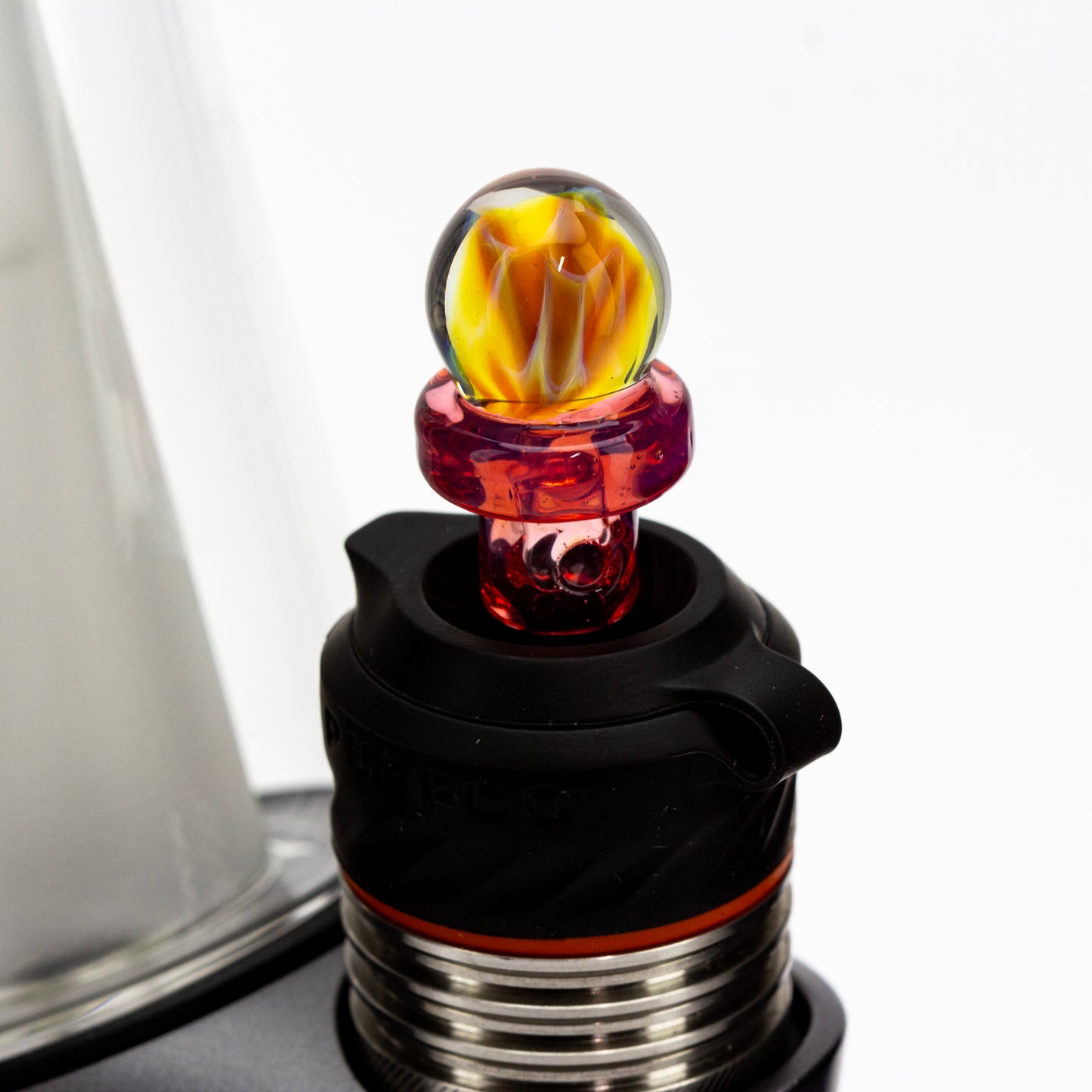 Planet Caravan Pink with Fumed Mib 3DXL Joystick Cap - Planet Caravan