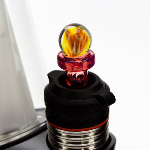 Dark Matter Dark Matter | Pink with Fumed Mib 3DXL Joystick Cap Vaporizer Accessories | Planet Caravan