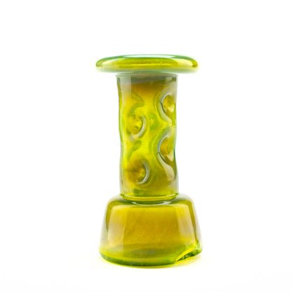 Durin Glass Green Energy over Icy White Satin Cooling Tower Dry Top Attachment #DUR34 - Planet Caravan