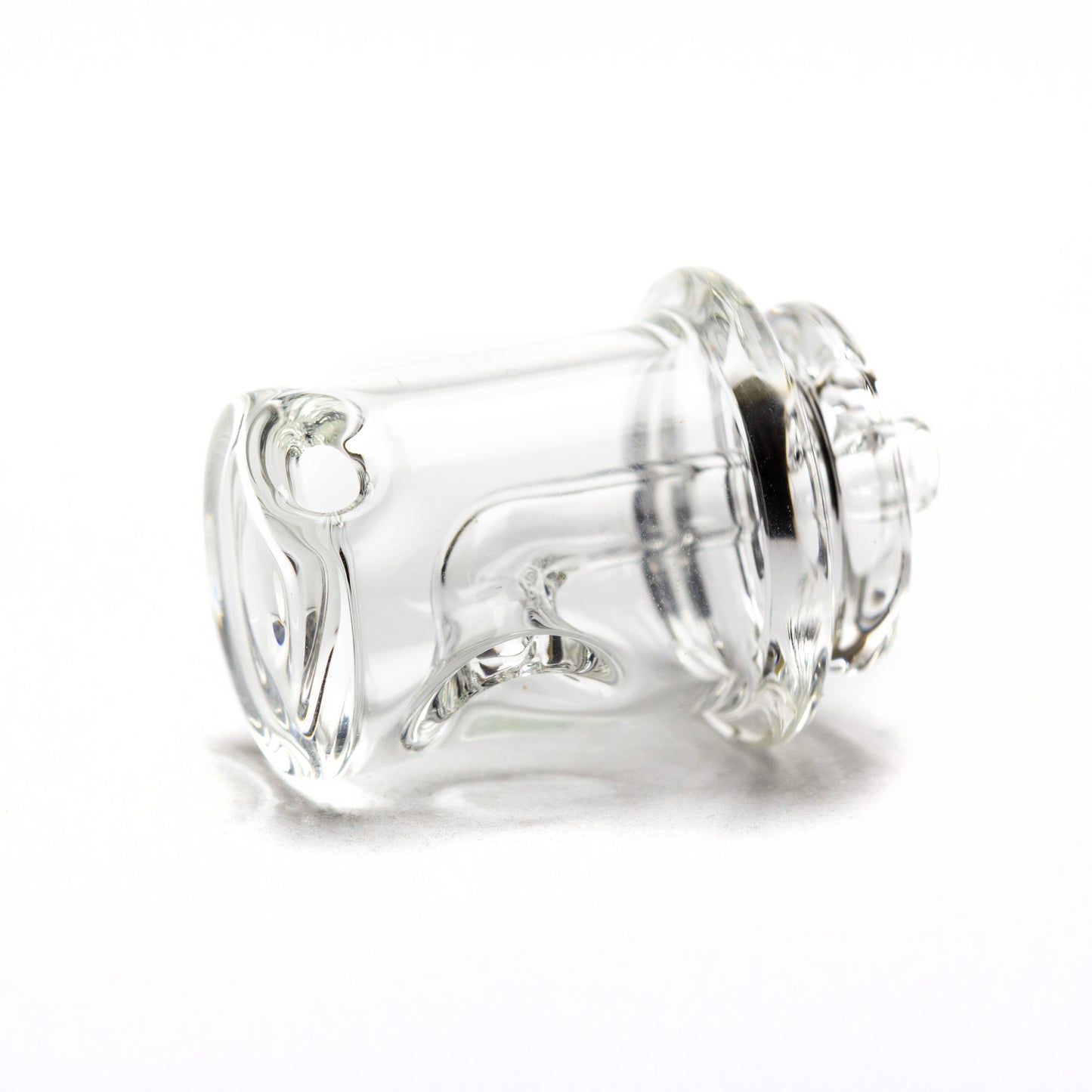 Foster Glass Clear Pivot Lid #FOS01 - Planet Caravan