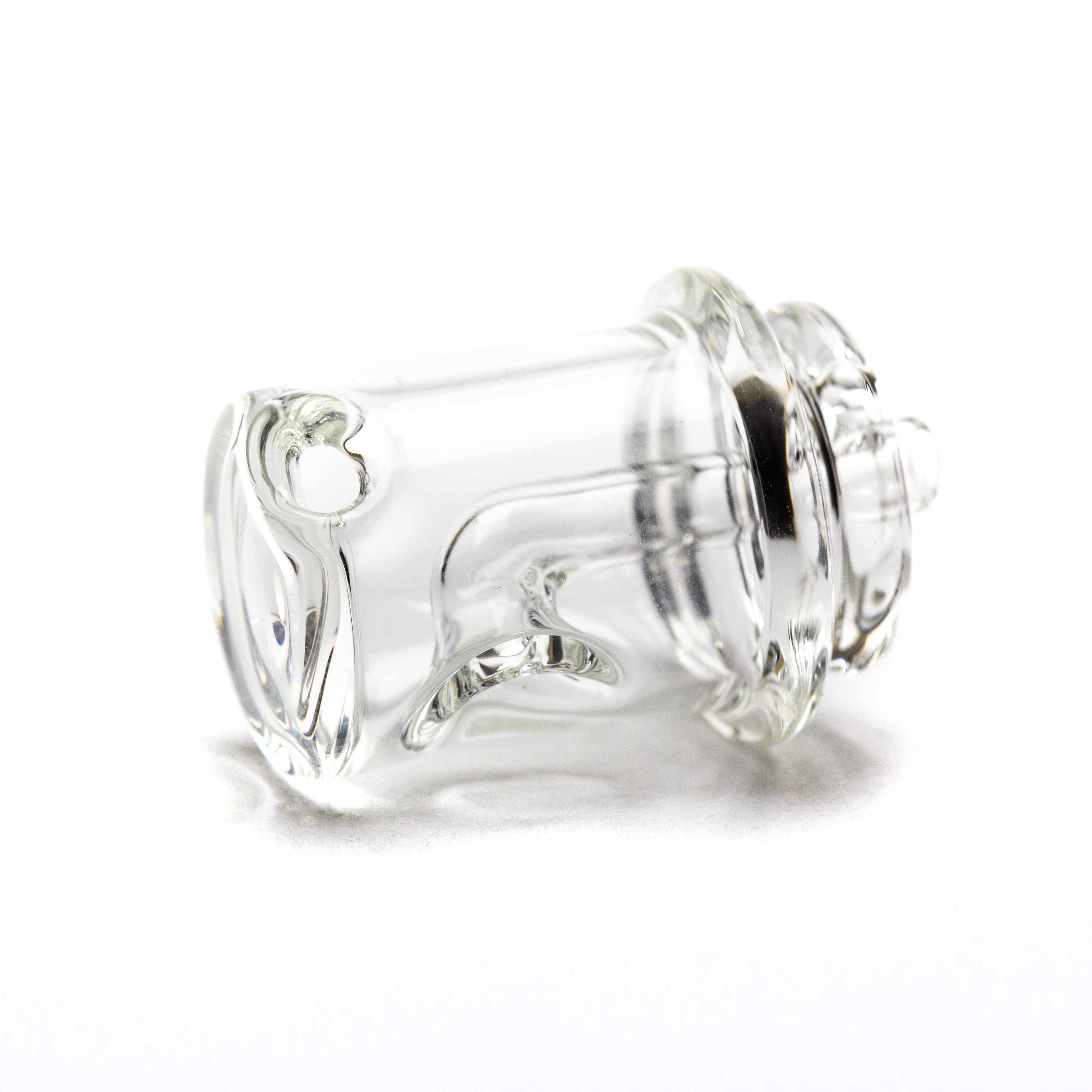 Foster Glass Clear Pivot Lid #FOS01 - Planet Caravan
