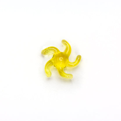 Yarbi Glass Yellow Proxy Spinner Pearl #YAR43 - Planet Caravan