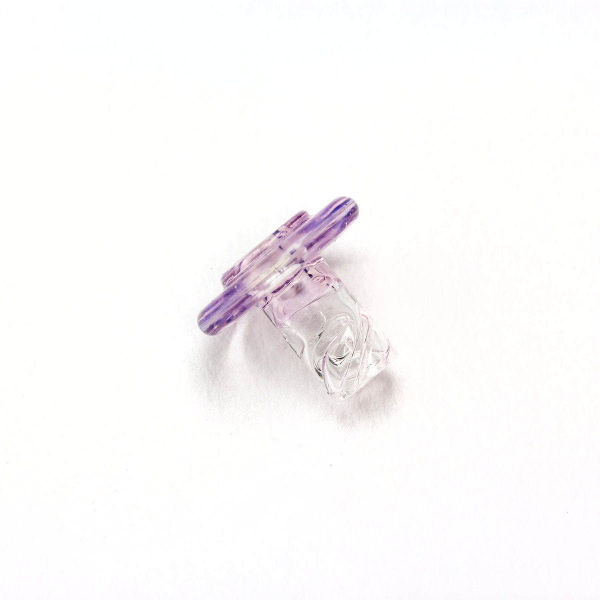Bradley Miller Bradley Miller - Purple Lollipop Peak V2/Proxy Joystick Spinner Cap BRM184 Vaporizer Accessories | Planet Caravan
