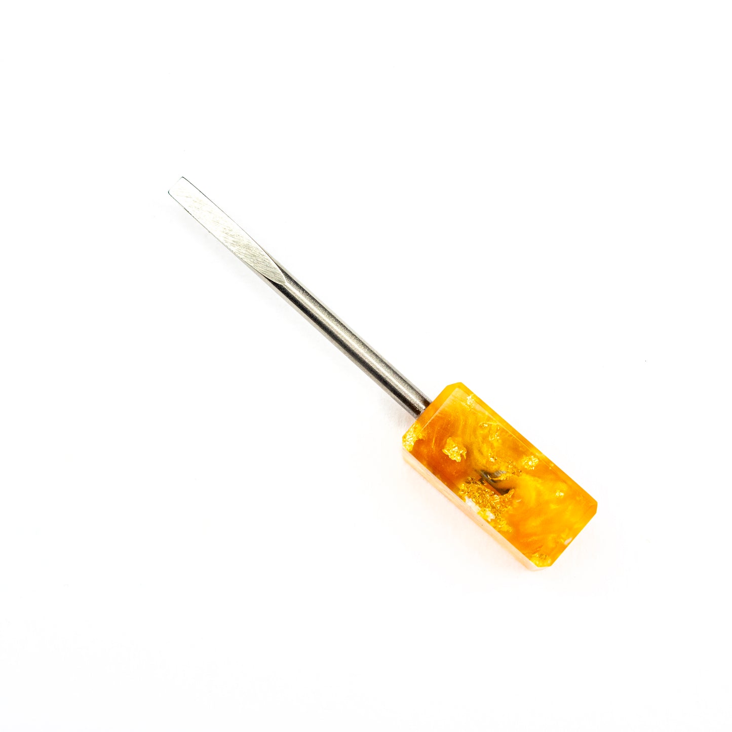 Dunkin Dabbers Pourcasso Gold Leaf Mini Dabber #DUD22 - Planet Caravan