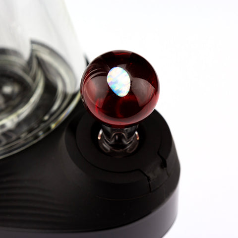 Clear with Red Elvis V2 Opal Joystick Cap #CAP153