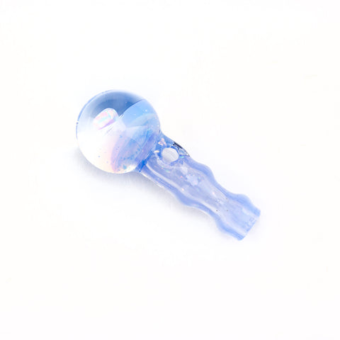 Milky Blue & Lucid (CFL) V2 Crushed Opal Joystick Cap #CAP196