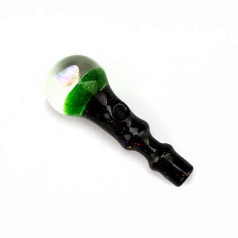 Black & Green Stardust 3DXL Crushed Opal Joystick Cap #CAP209