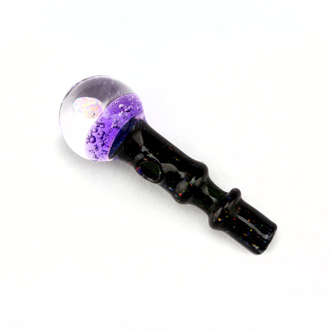 Black & Purple Lollipop 3DXL Crushed Opal Joystick Cap #CAP210