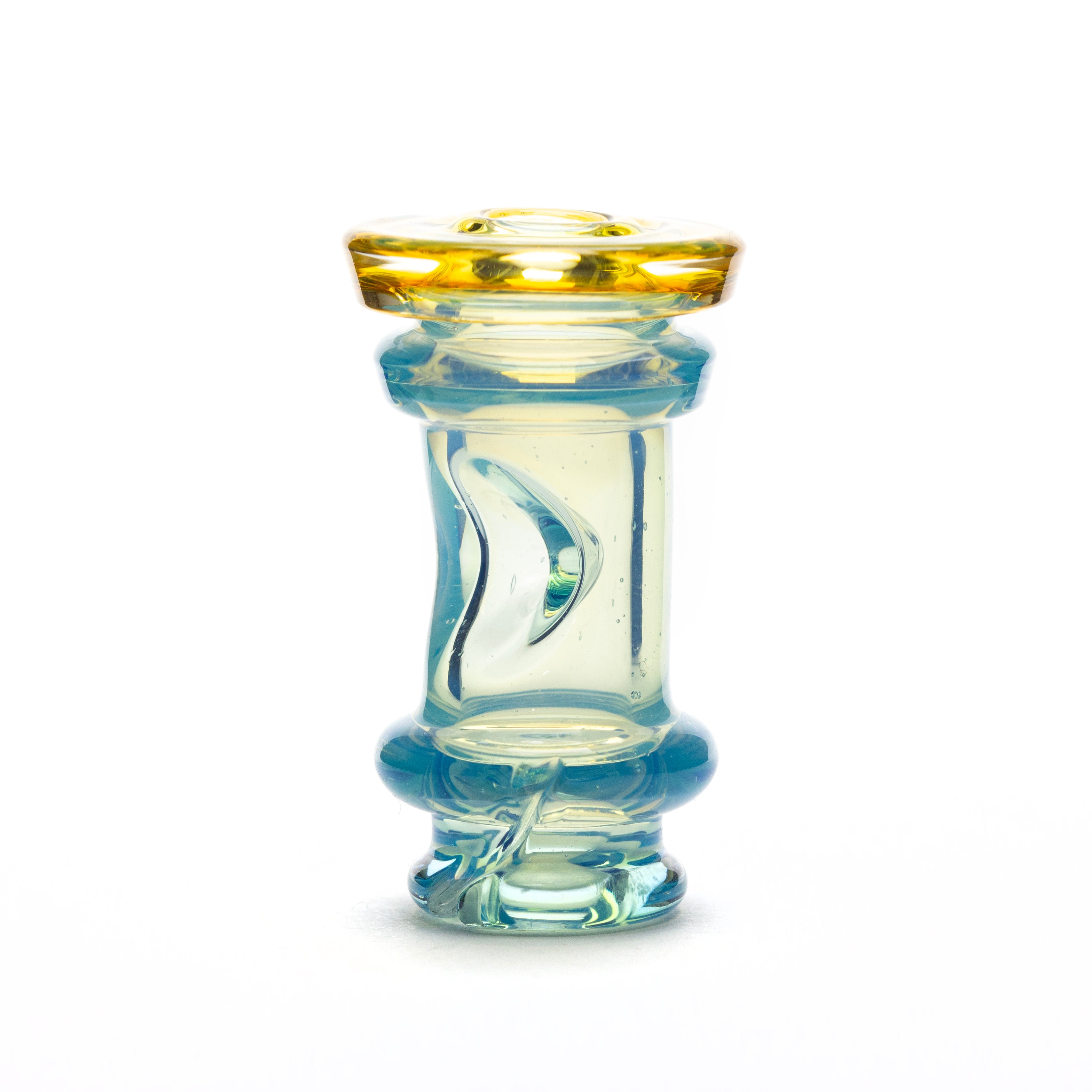 Gatez Glass Marina Fumicello Pivot Mouthpiece #GAT07 - Planet Caravan