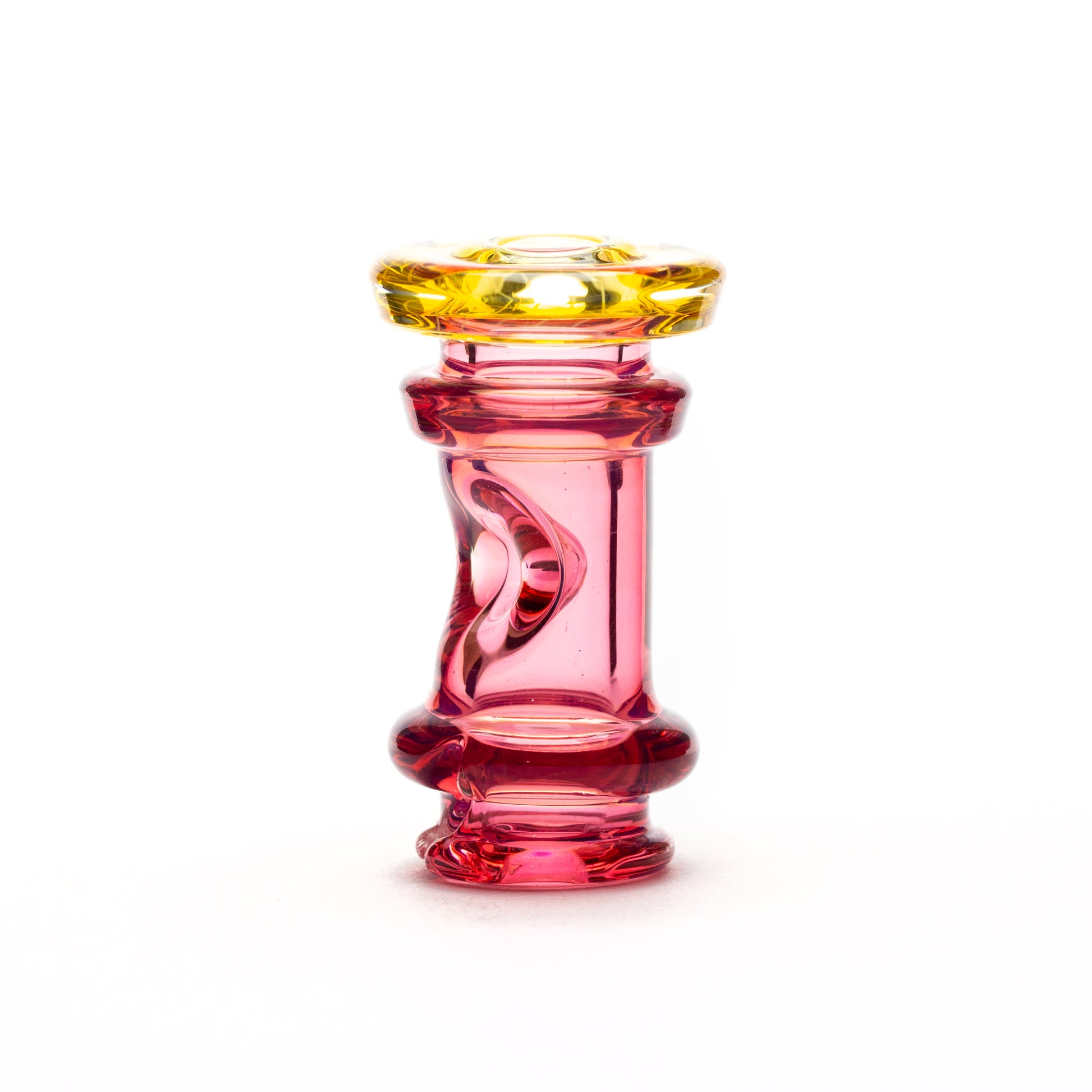 Gatez Glass Telemagenta Fumicello Pivot Mouthpiece #GAT13 - Planet Caravan