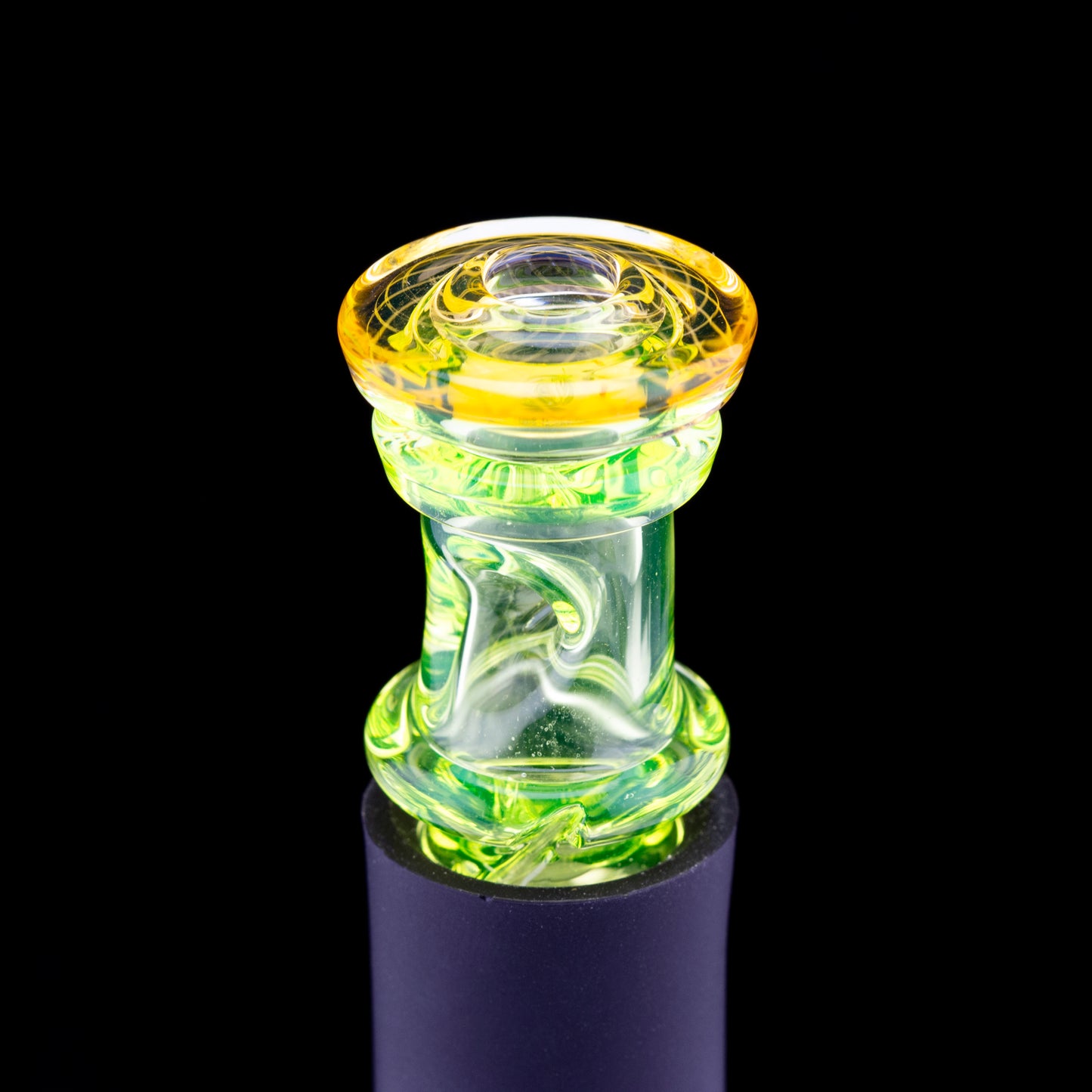 Gatez Glass Ion (UV) Fumicello Pivot Mouthpiece #GAT06 - Planet Caravan
