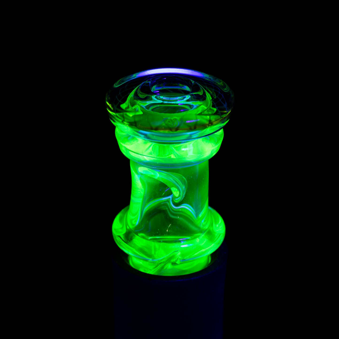 Gatez Glass Ion (UV) Fumicello Pivot Mouthpiece #GAT06 - Planet Caravan