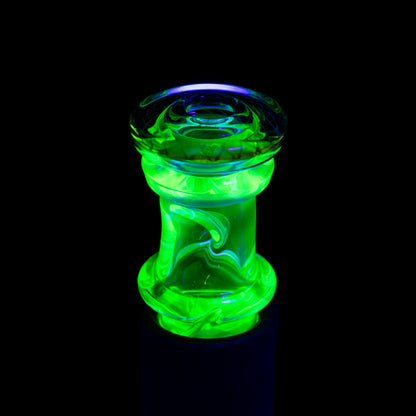 Gatez Glass Ion (UV) Fumicello Pivot Mouthpiece #GAT06 - Planet Caravan