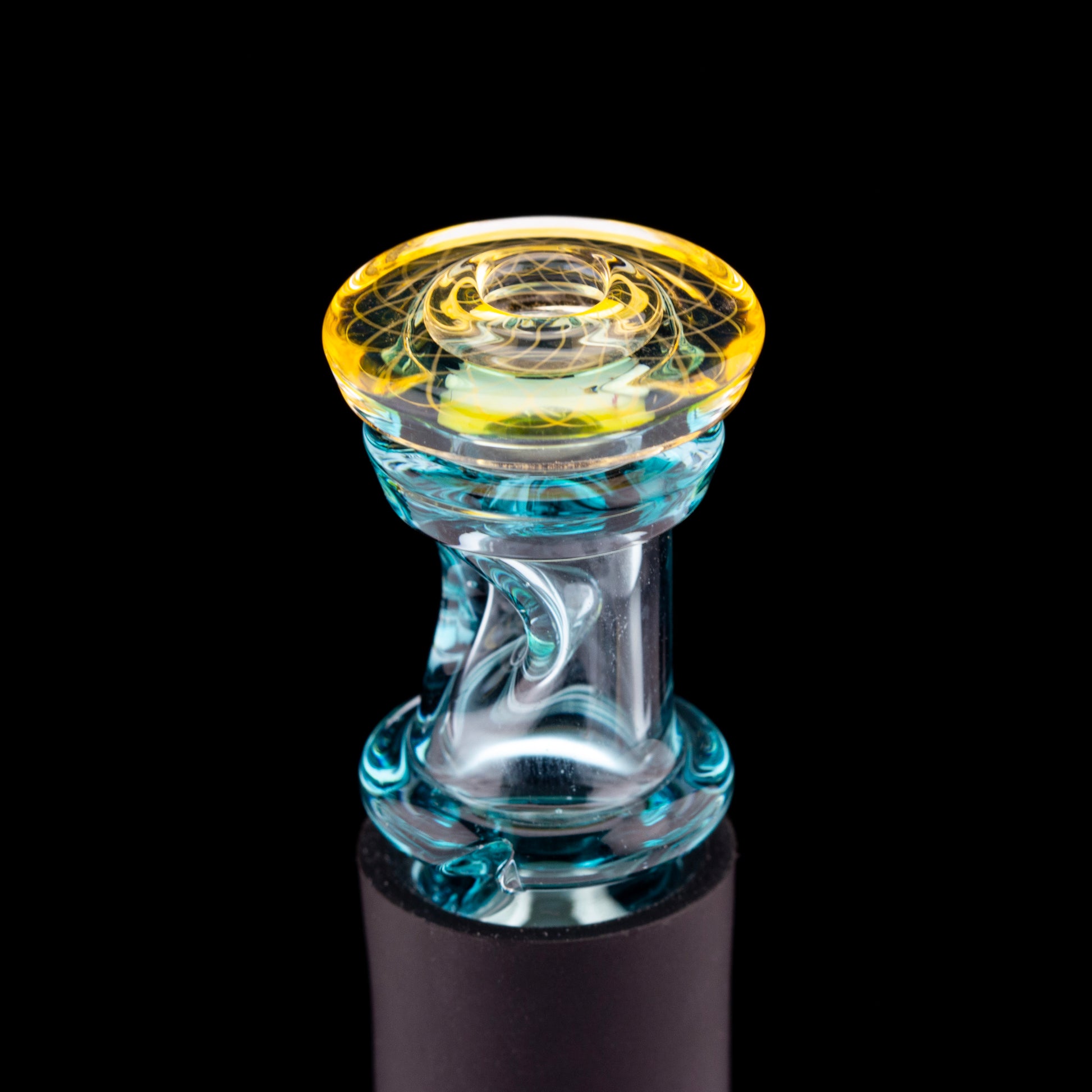 Gatez Glass Transparent Marina Fumicello Pivot Mouthpiece #GAT14 - Planet Caravan