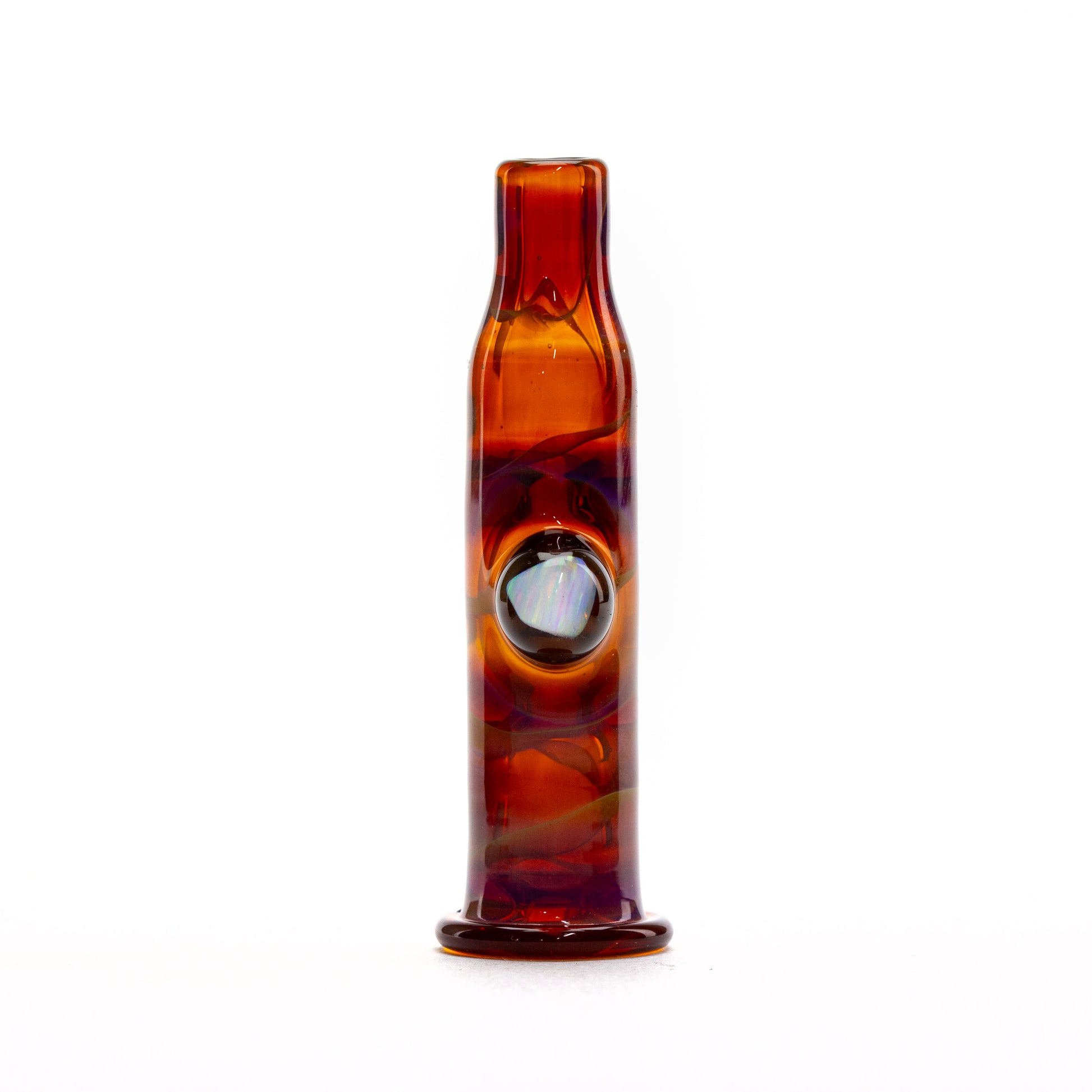 Major GlassLab Amber Purple Opal Pivot Tip #MGL17 - Planet Caravan