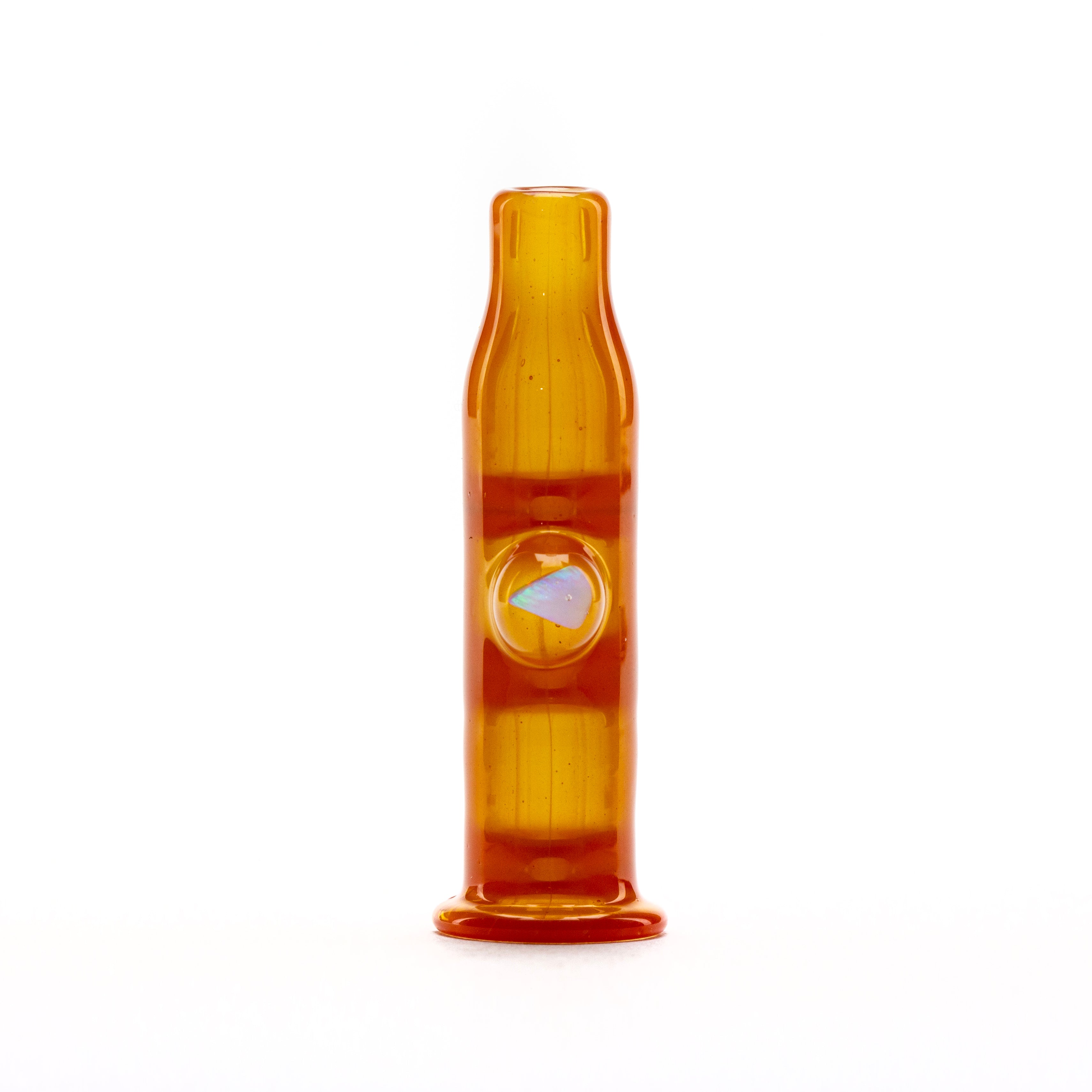 Major GlassLab Experimental Orange Opal Pivot Tip #MGL20 - Planet Caravan