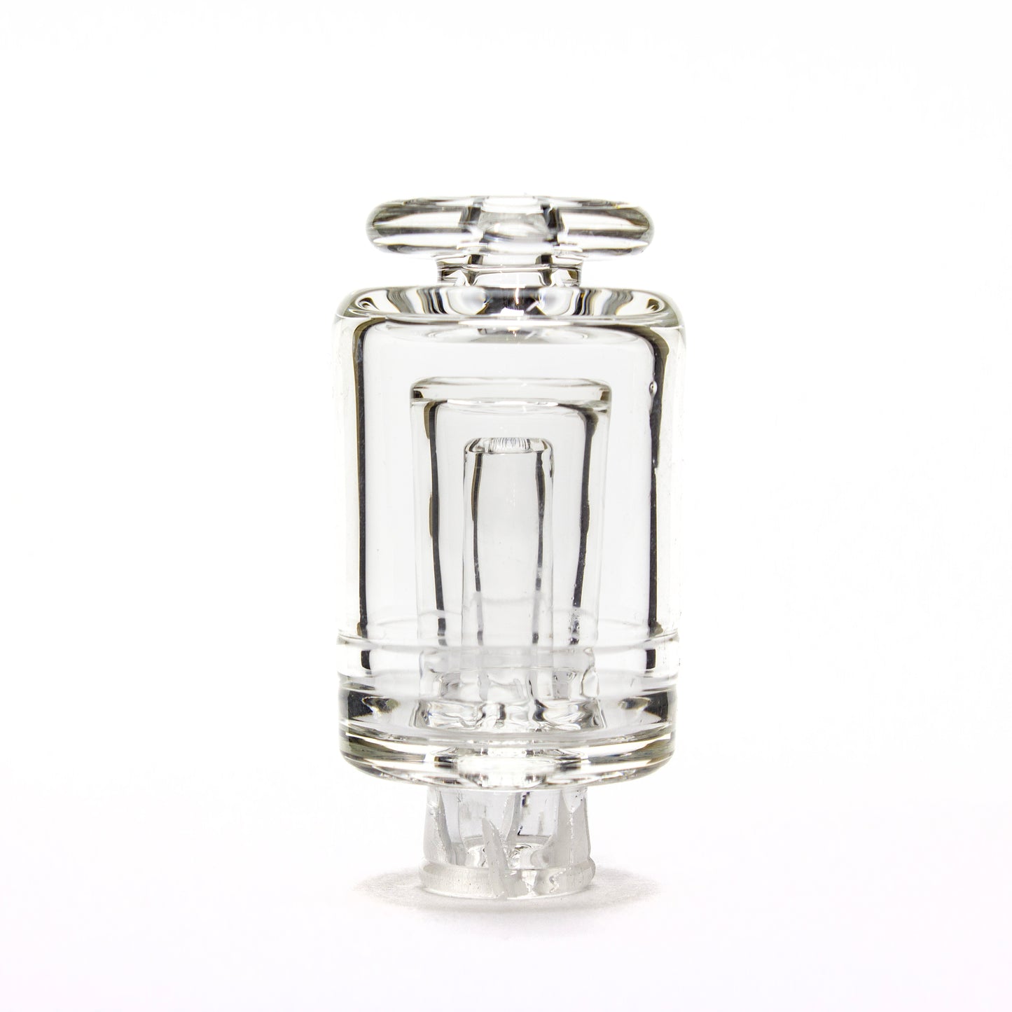 Slate Glass Clear Pivot Bubbler Mouthpiece #SLA01 - Planet Caravan