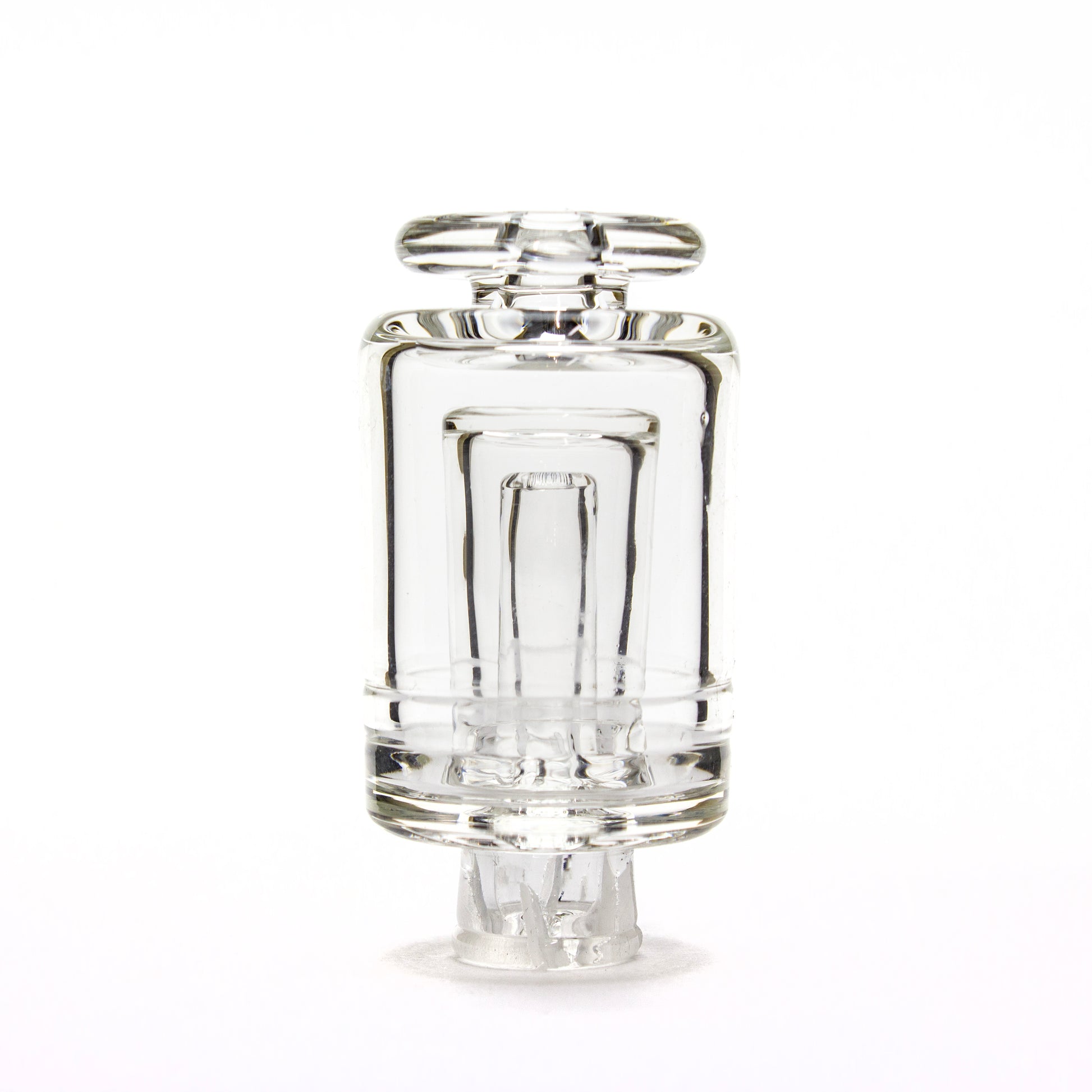 Slate Glass Clear Pivot Bubbler Mouthpiece #SLA01 - Planet Caravan