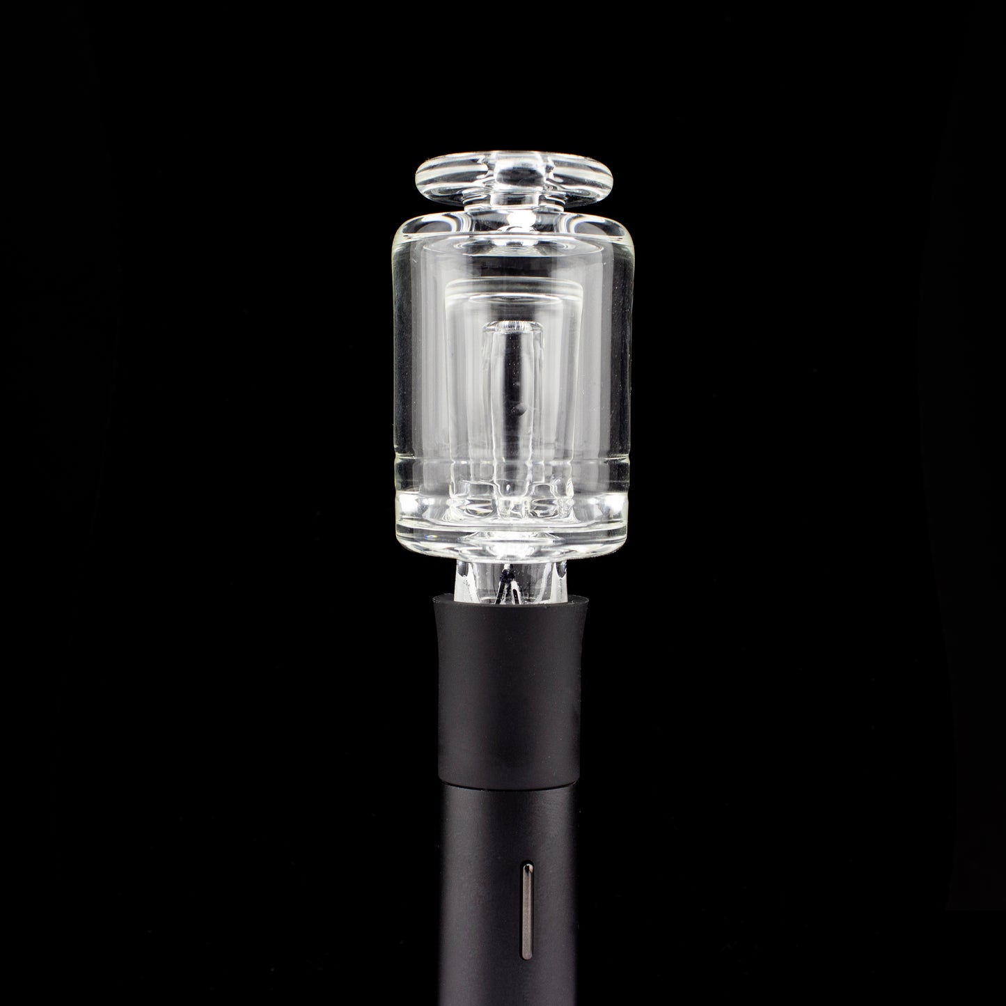 Slate Glass Clear Pivot Bubbler Mouthpiece #SLA01 - Planet Caravan