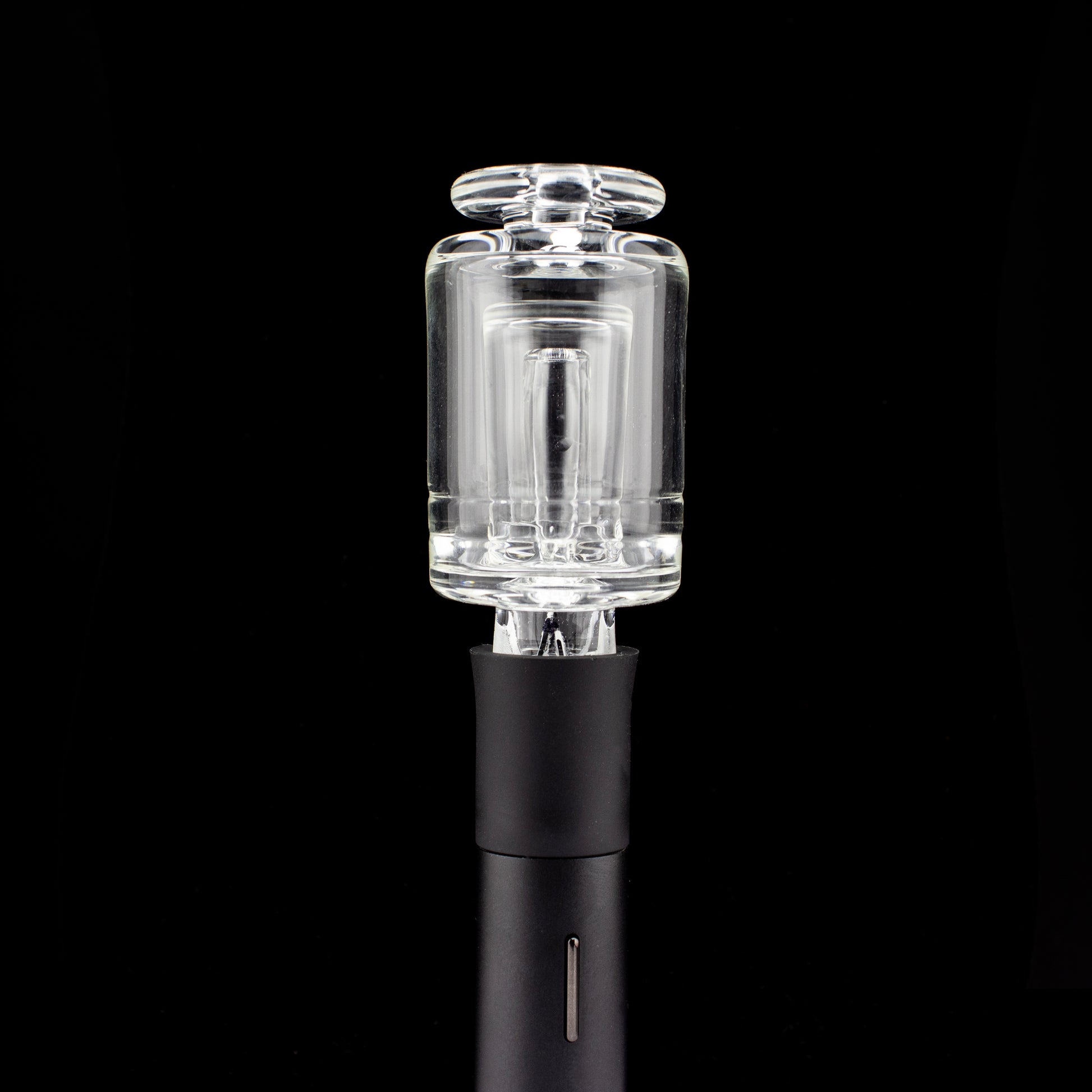 Slate Glass Clear Pivot Bubbler Mouthpiece #SLA01 - Planet Caravan