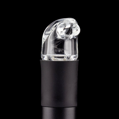 OrganiK Glass Clear Pivot Mouthpiece #ORG01 - Planet Caravan