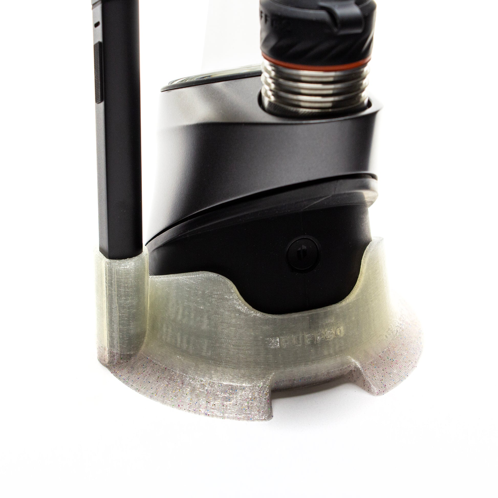 Derek Holtz Glow in The Dark & Sparkle Clear Peak Pro + Hot Knife Base #DHZ49 - Planet Caravan
