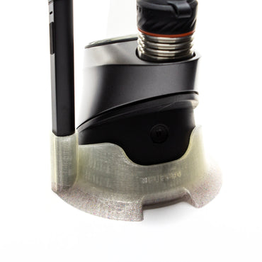 Derek Holtz Glow in The Dark & Sparkle Clear Peak Pro + Hot Knife Base #DHZ49 - Planet Caravan