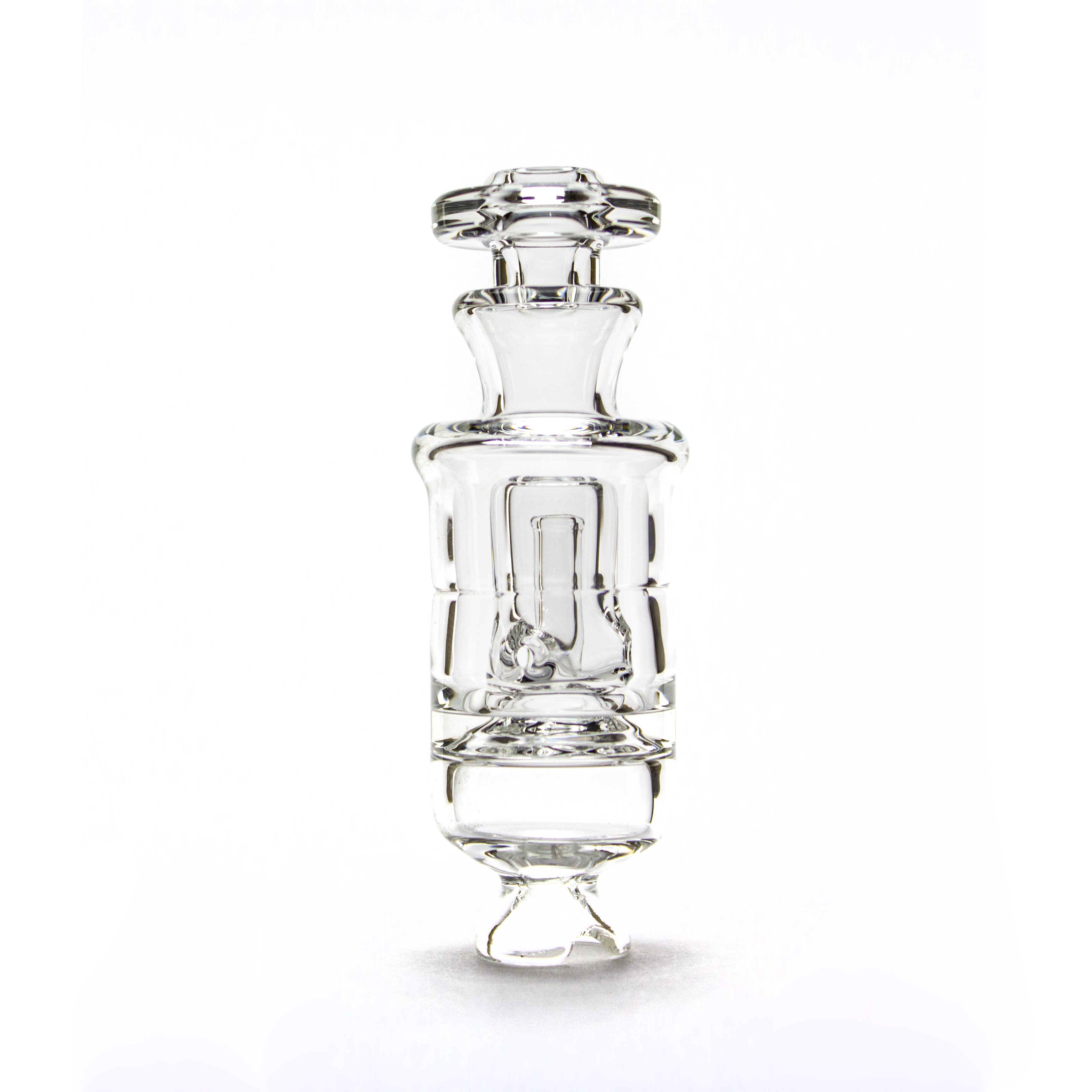 Kosher Glass Clear Pivot Pocket Chugger #KOS01 - Planet Caravan