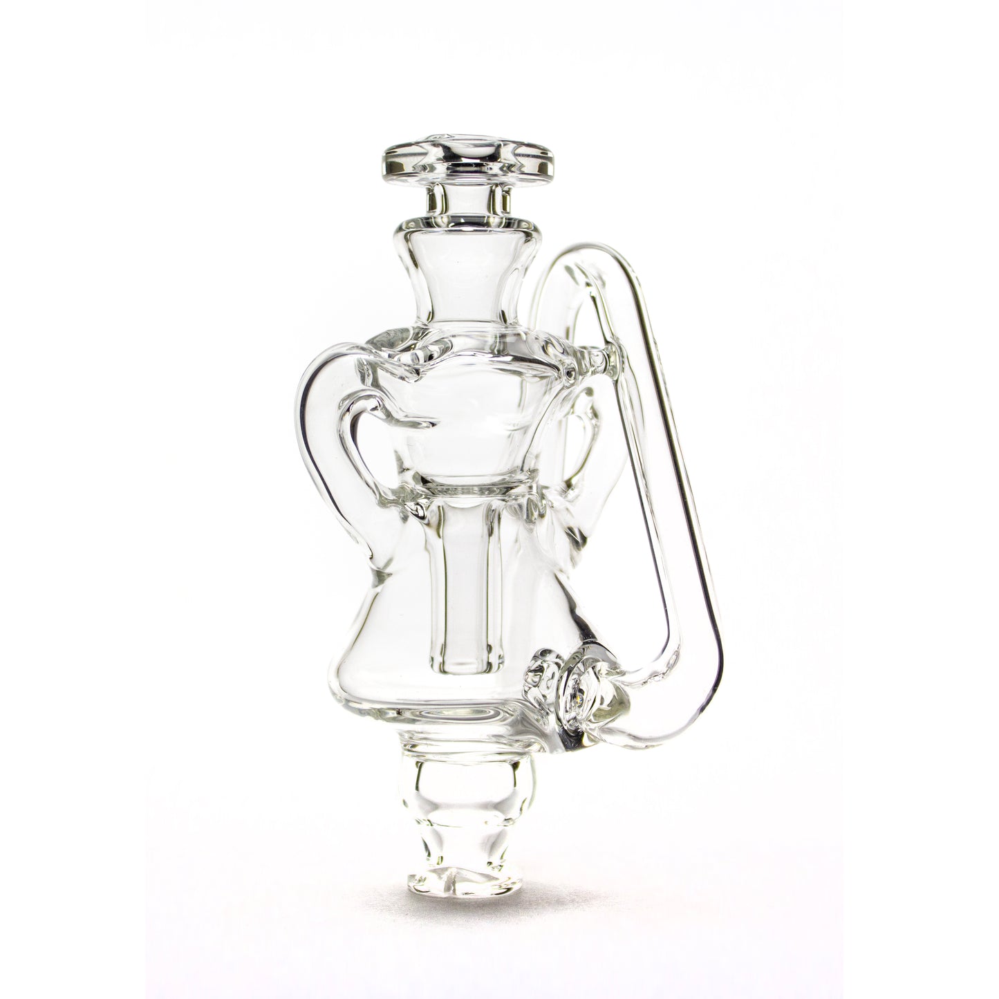 Kosher Glass Clear Pivot Pocket Recycler #KOS02 - Planet Caravan