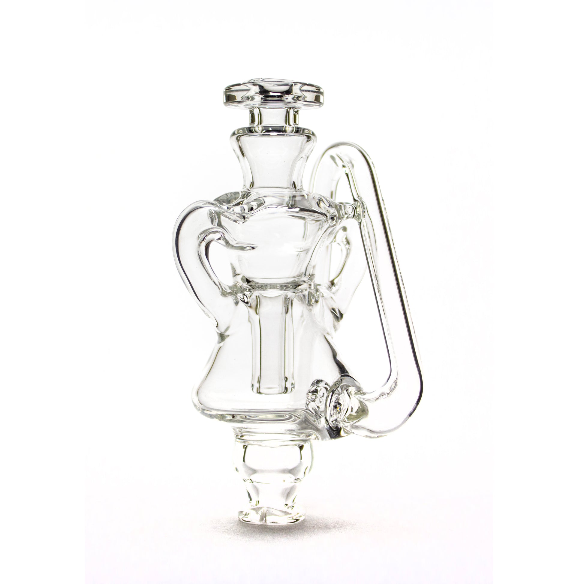 Kosher Glass Clear Pivot Pocket Recycler #KOS02 - Planet Caravan