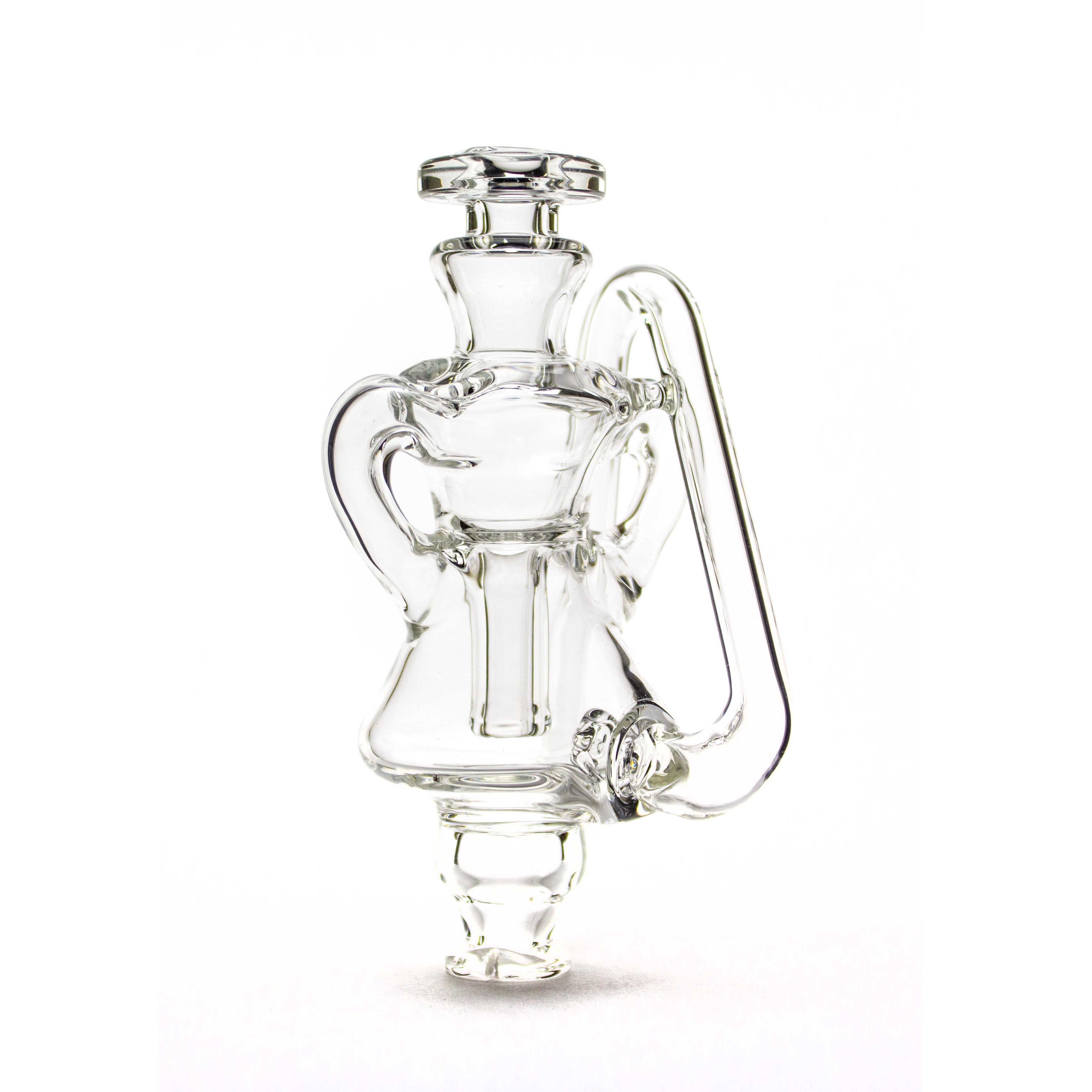 Kosher Glass Clear Pivot Pocket Recycler #KOS02 - Planet Caravan
