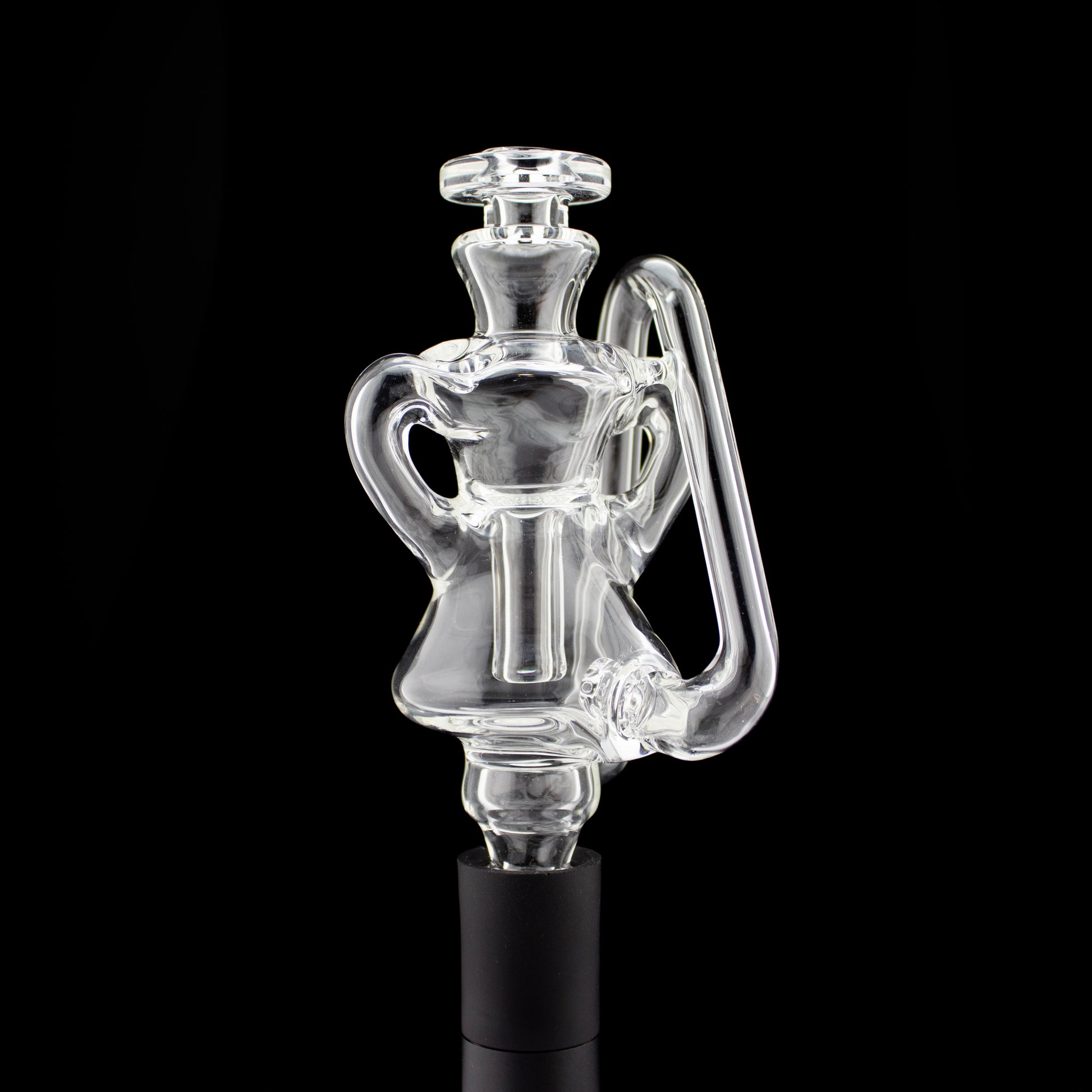 Kosher Glass Clear Pivot Pocket Recycler #KOS02 - Planet Caravan