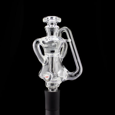Kosher Glass Clear Pivot Pocket Recycler (Mib) #KOS03 - Planet Caravan