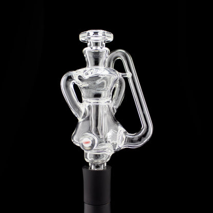 Kosher Glass Clear Pivot Pocket Recycler (Mib) #KOS03 - Planet Caravan