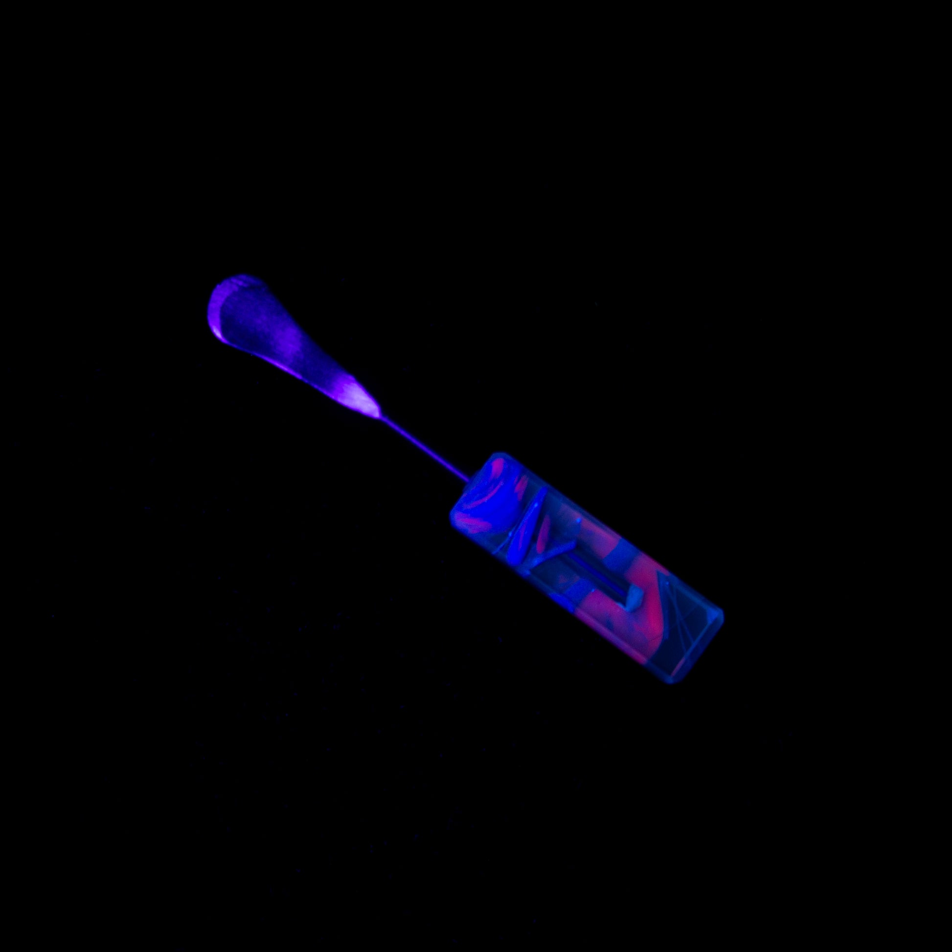 Dunkin Dabbers Dank Blanks UV Reactive Mini Dabber #DUD33 - Planet Caravan