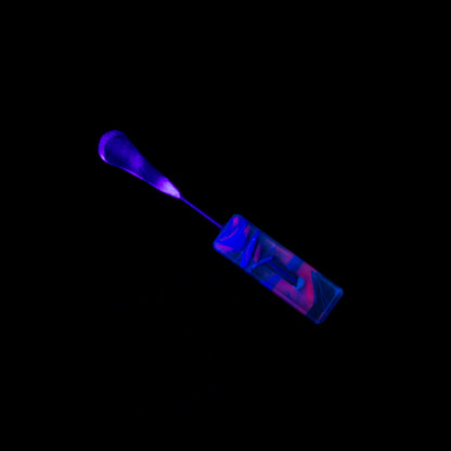 Dunkin Dabbers Dank Blanks UV Reactive Mini Dabber #DUD33 - Planet Caravan