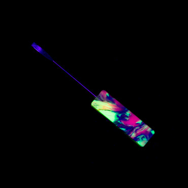 Dunkin Dabbers Pourcasso UV Reactive Mini Dabber #DUD51 - Planet Caravan