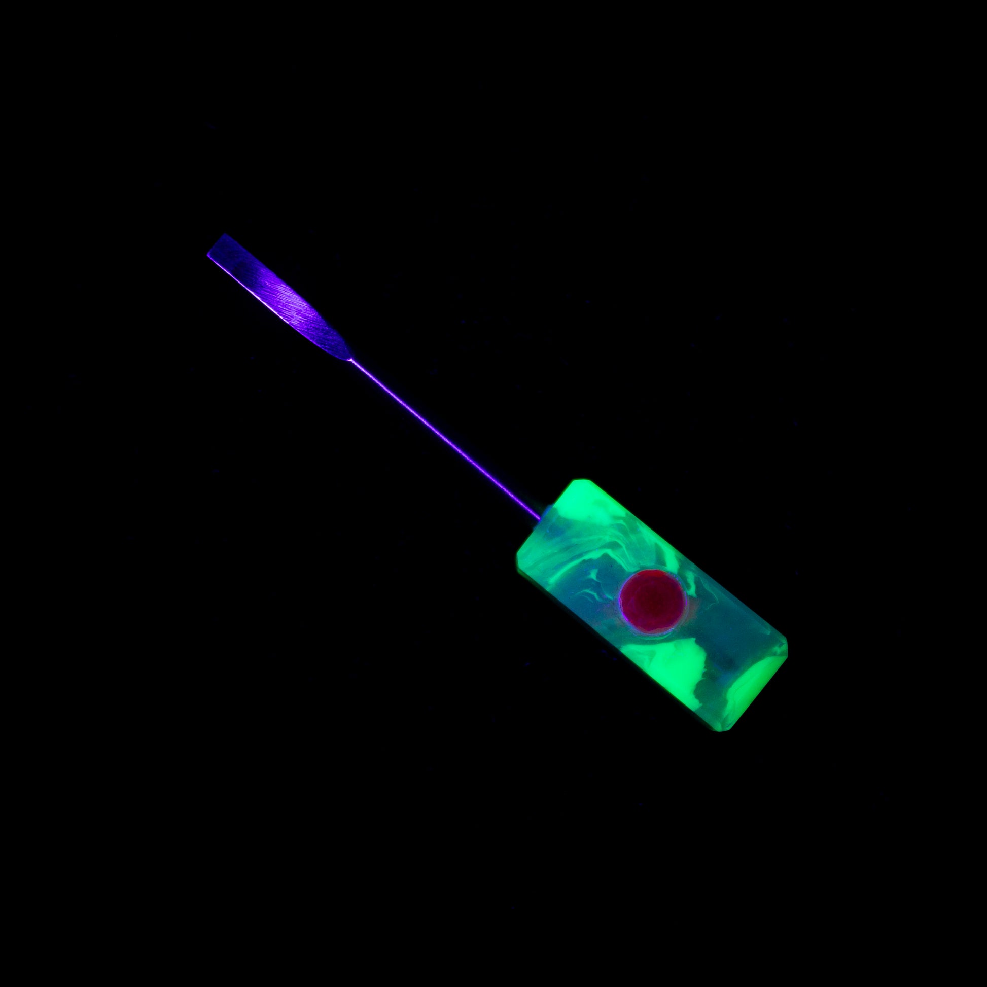 Dunkin Dabbers Pourcasso UV Reactive Mini Dabber #DUD54 - Planet Caravan