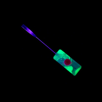 Dunkin Dabbers Pourcasso UV Reactive Mini Dabber #DUD54 - Planet Caravan