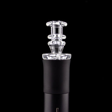 Charlie Shaw Glass Clear Pivot Mouthpiece #CSG29 - Planet Caravan