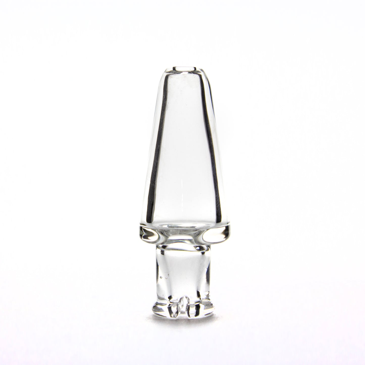 Just Dew It Glass Clear Pivot Mouthpiece #JDI01 - Planet Caravan