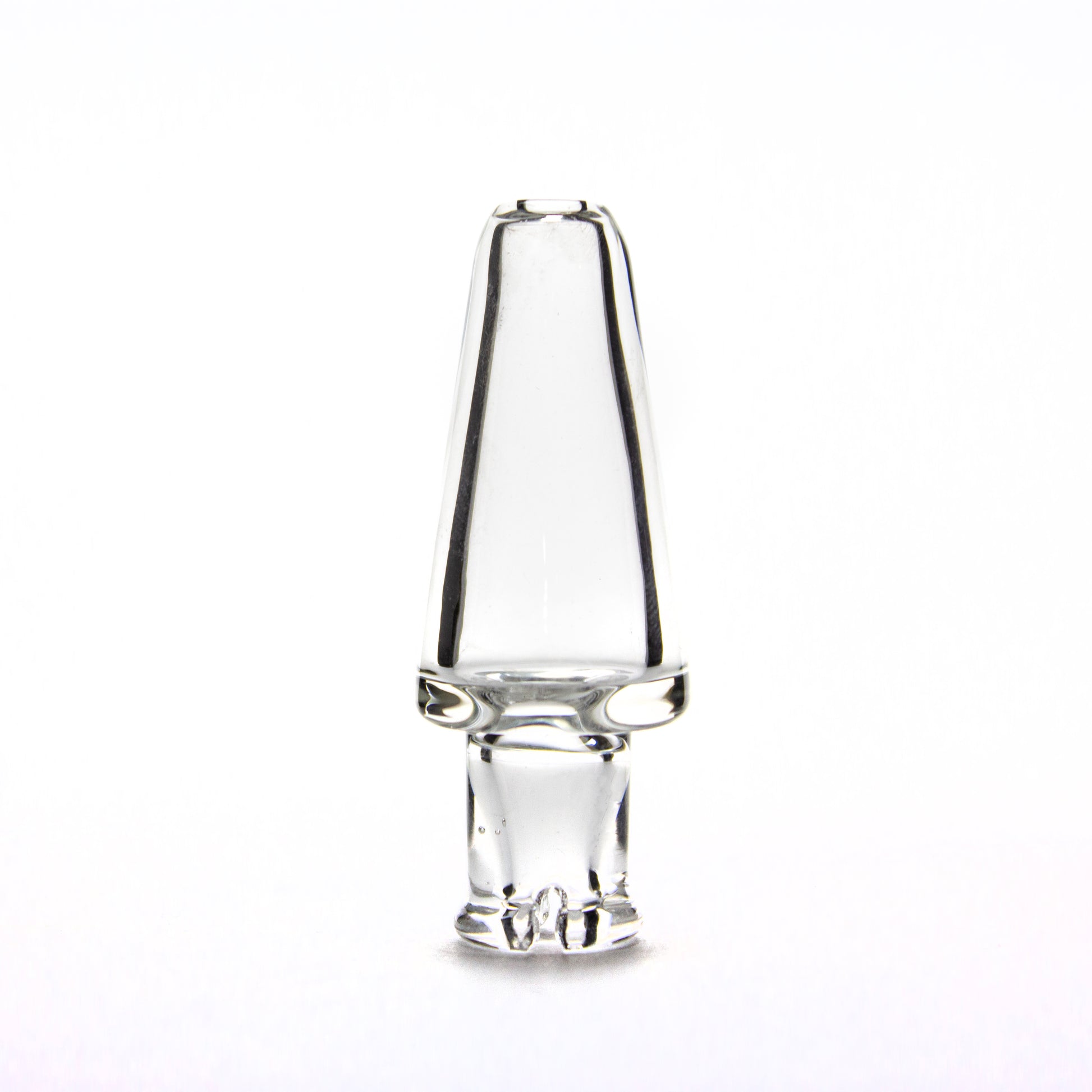 Just Dew It Glass Clear Pivot Mouthpiece #JDI01 - Planet Caravan