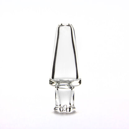 Just Dew It Glass Clear Pivot Mouthpiece #JDI01 - Planet Caravan