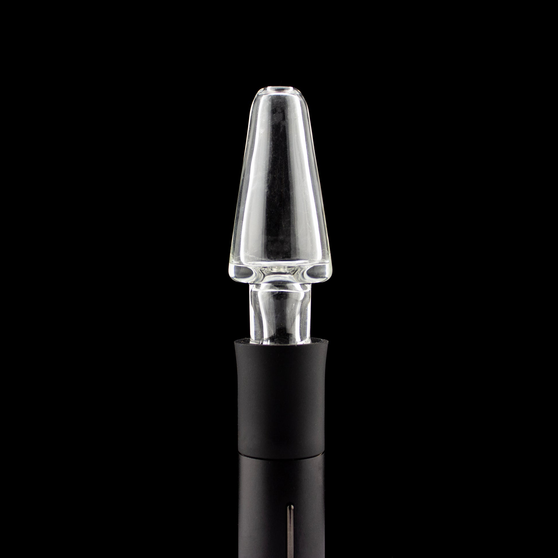 Just Dew It Glass Clear Pivot Mouthpiece #JDI01 - Planet Caravan