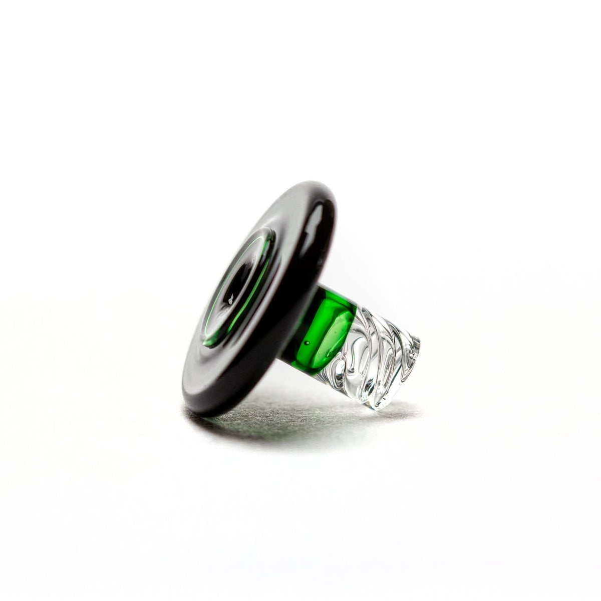 Bradley Miller Bradley Miller - Dark Green Energy Peak V2/Proxy Joystick Spinner Cap BRM199 Vaporizer Accessories | Planet Caravan