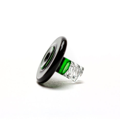 Bradley Miller Bradley Miller - Dark Green Energy Peak V2/Proxy Joystick Spinner Cap BRM199 Vaporizer Accessories | Planet Caravan