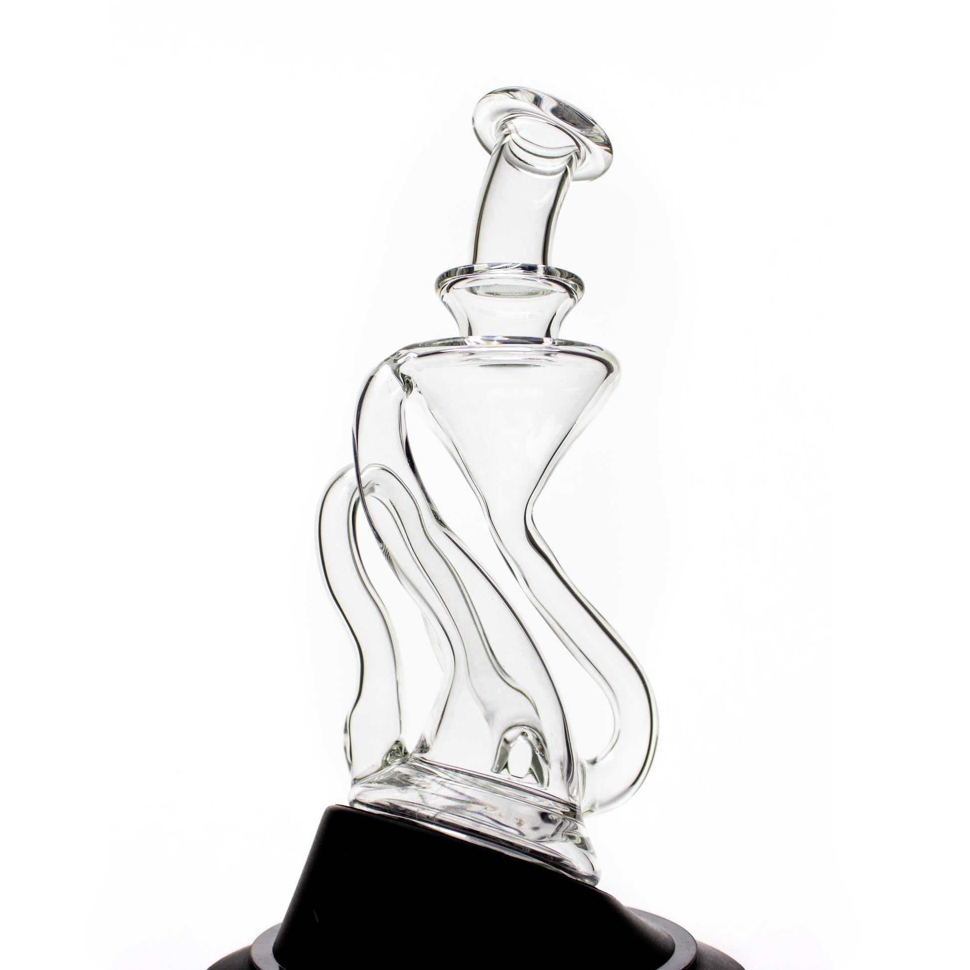 DesiB Glass Clear Peak Flowter Recycler #DEB01 - Planet Caravan