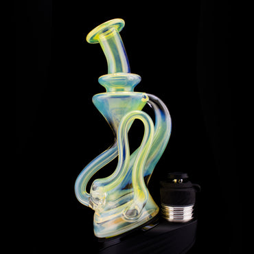 DesiB Glass Fumed Peak Flowter Recycler #DEB02 - Planet Caravan